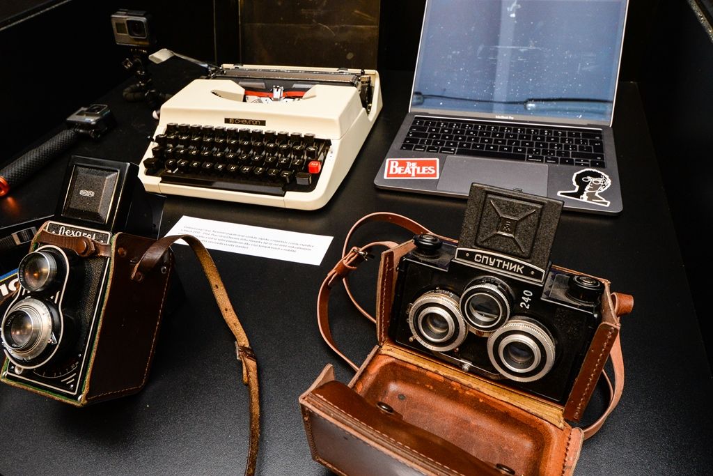 V Papírně odstartovala výstava Zikmund100 (foto: M. Pecuch, 15.2.2019)