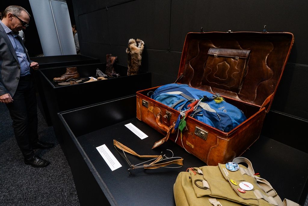 V Papírně odstartovala výstava Zikmund100 (foto: M. Pecuch, 15.2.2019)