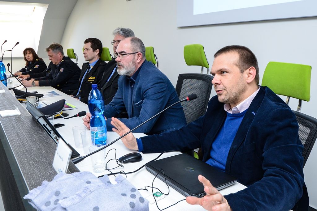 Seminář o bezpečnosti s novým vedením města Plzně (foto: M. Pecuch, 18.2.2019)