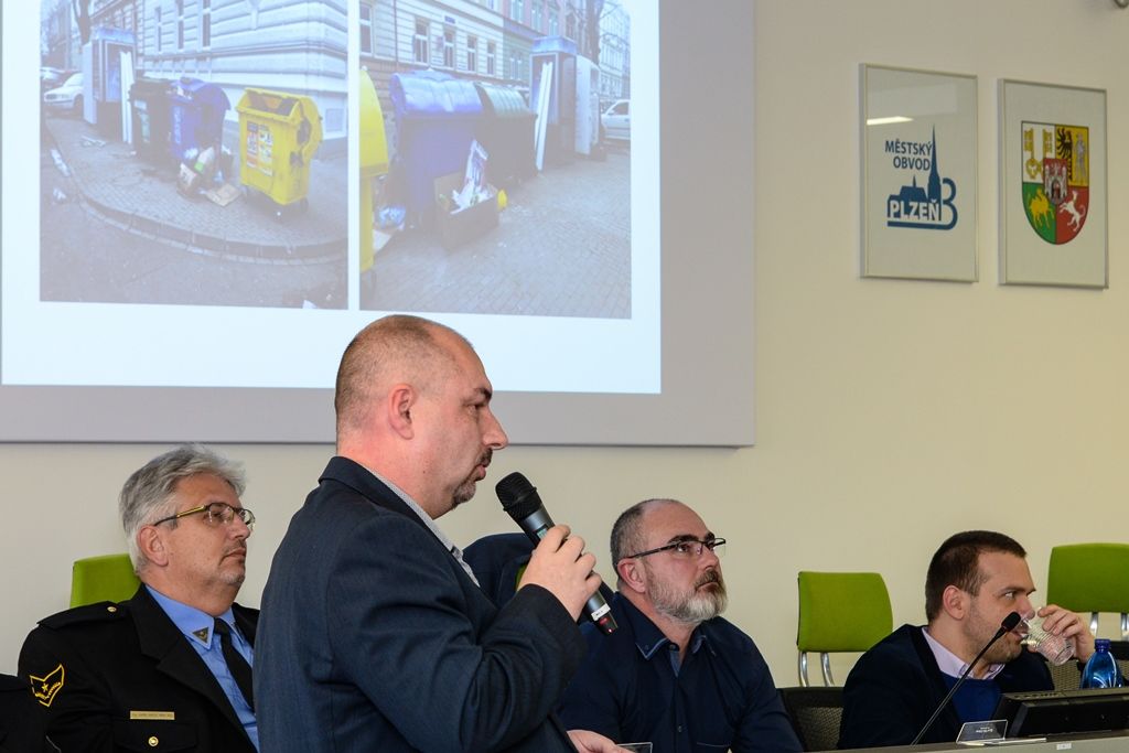 Seminář o bezpečnosti s novým vedením města Plzně (foto: M. Pecuch, 18.2.2019)