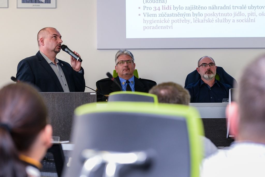 Seminář o bezpečnosti s novým vedením města Plzně (foto: M. Pecuch, 18.2.2019)