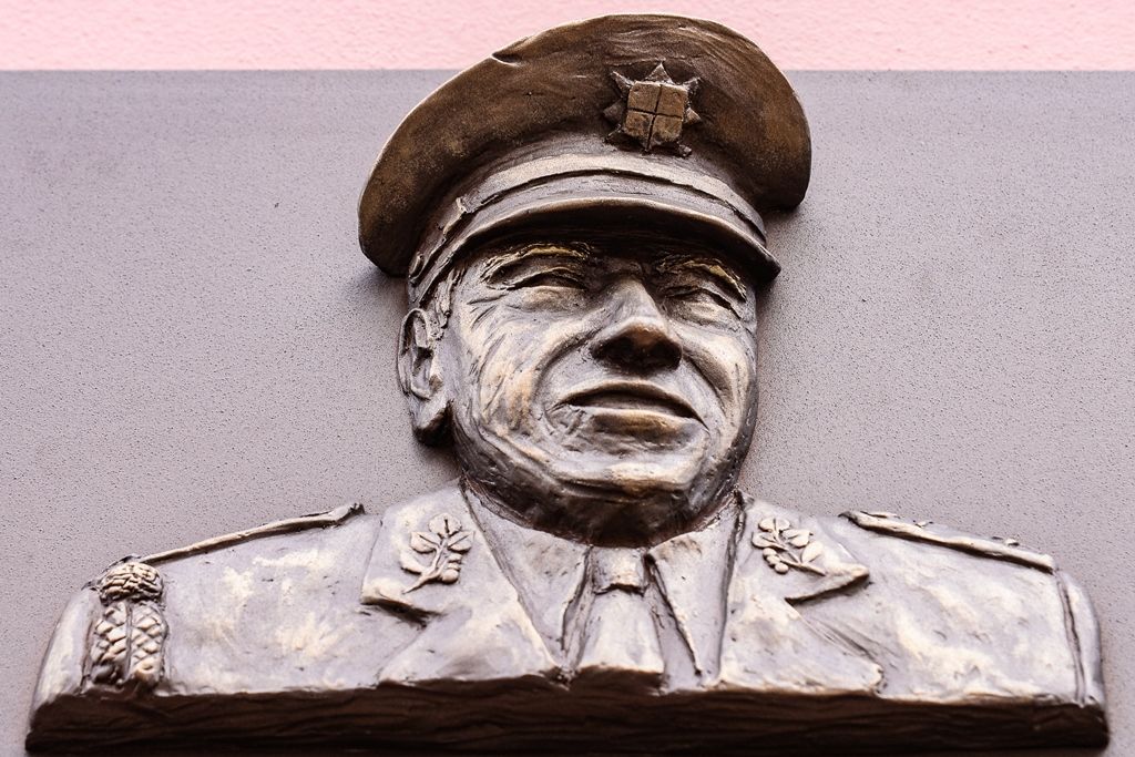 Město Plzeň si připomnělo páté výročí úmrtí generála Štandery (foto: M. Pecuch, 19.2.2019)