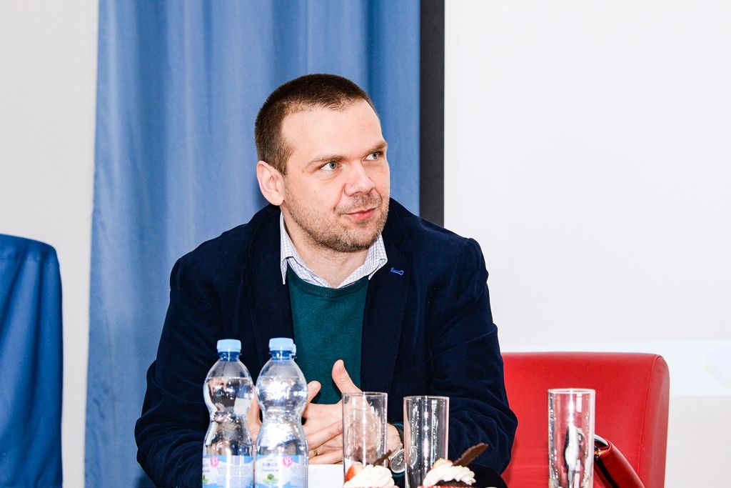 Setkání ředitelů plzeňských ZŠ s primátorem Martinem Baxou a radní Lucií Kantorovou (foto: M. Pecuch, 19.2.2019)