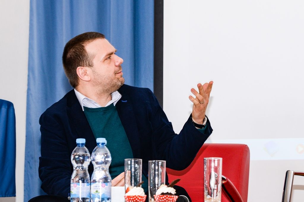 Setkání ředitelů plzeňských ZŠ s primátorem Martinem Baxou a radní Lucií Kantorovou (foto: M. Pecuch, 19.2.2019)