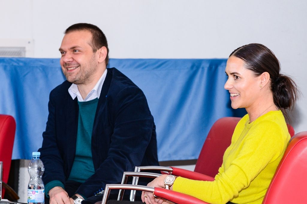 Setkání ředitelů plzeňských ZŠ s primátorem Martinem Baxou a radní Lucií Kantorovou (foto: M. Pecuch, 19.2.2019)