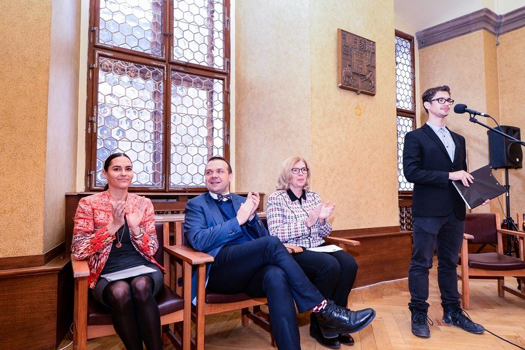 V Plzni poprvé zasedal městský žákovský parlament (foto: M. Pecuch, 20.2.2019)