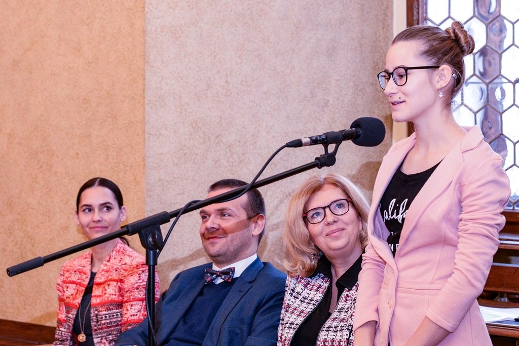 V Plzni poprvé zasedal městský žákovský parlament (foto: M. Pecuch, 20.2.2019)