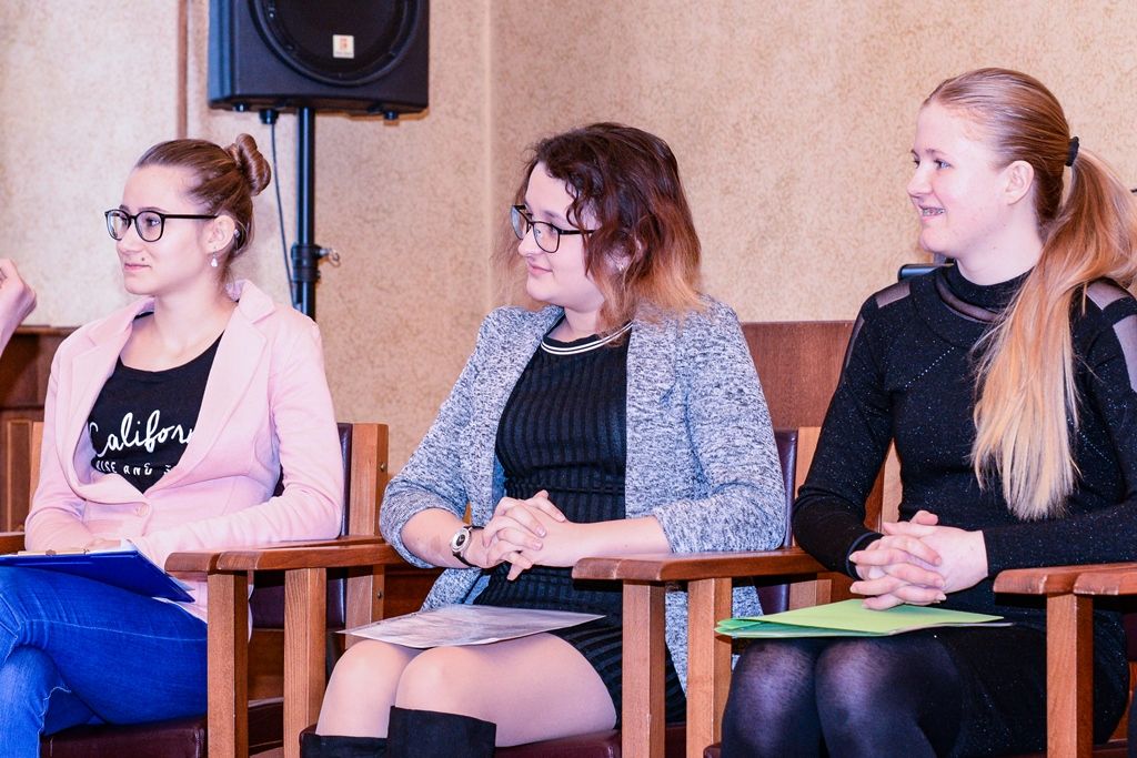 V Plzni poprvé zasedal městský žákovský parlament (foto: M. Pecuch, 20.2.2019)