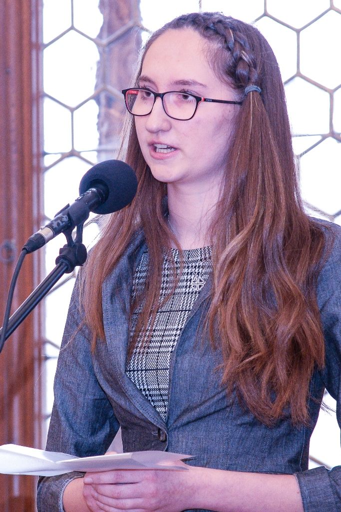 V Plzni poprvé zasedal městský žákovský parlament (foto: M. Pecuch, 20.2.2019)