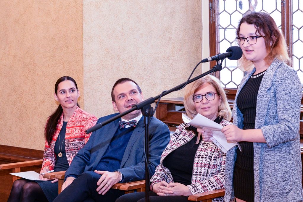 V Plzni poprvé zasedal městský žákovský parlament (foto: M. Pecuch, 20.2.2019)