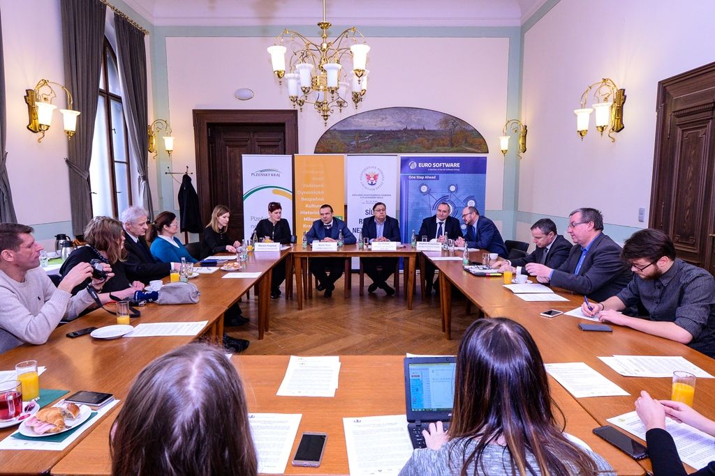 Stavba roku Plzeňského kraje - tisková konference
