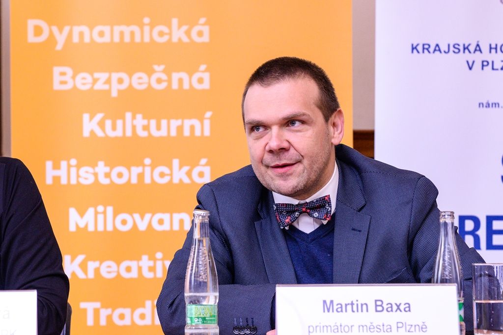 Stavba roku Plzeňského kraje - tisková konference (foto: M. Pecuch, 20.2.2019)