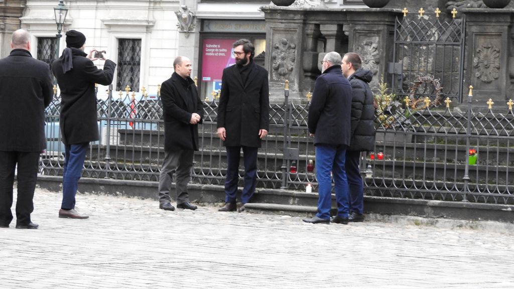 Plzeňská bezpečnostní opatření zajímala delegaci ze slovenské Nitry (foto: L. Jarolím/A. Jarošová, 21.2.2019)