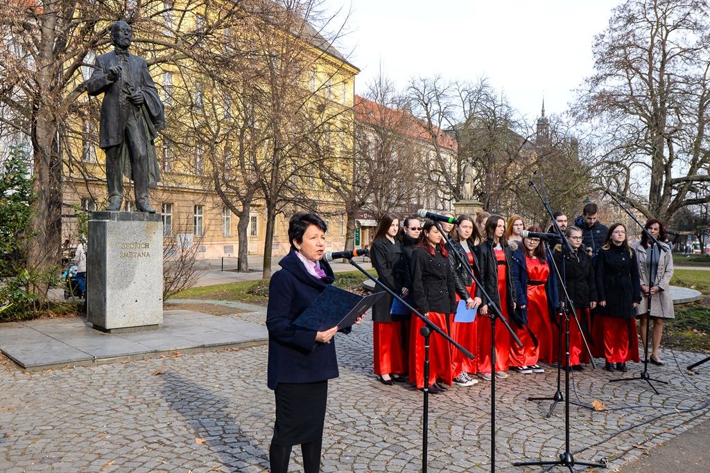 Vzpomínka na Bedřicha Smetanu zahájila 39. ročník Smetanovských dnů (foto: M. Pecuch, 28.2.2019)