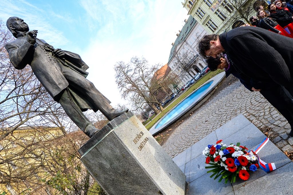 Vzpomínka na Bedřicha Smetanu zahájila 39. ročník Smetanovských dnů (foto: M. Pecuch, 28.2.2019)