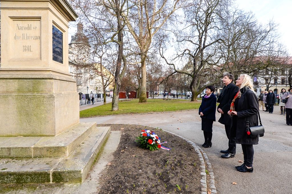Vzpomínka na Bedřicha Smetanu zahájila 39. ročník Smetanovských dnů (foto: M. Pecuch, 28.2.2019)