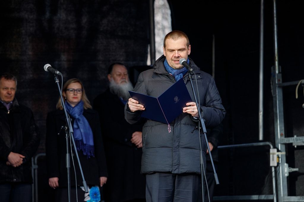 Plzeňané si připomněli výročí narození Tomáše Garrigue Masaryka (foto: V. Štaif, 7.3.2019)