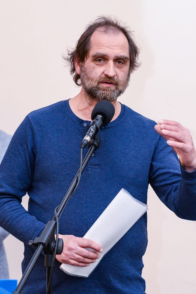 Výstava na radnici připomíná holocaust plzeňských Židů (foto: M. Pecuch, 8.3.2019)