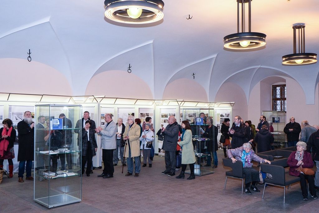 Výstava na radnici připomíná holocaust plzeňských Židů (foto: M. Pecuch, 8.3.2019)