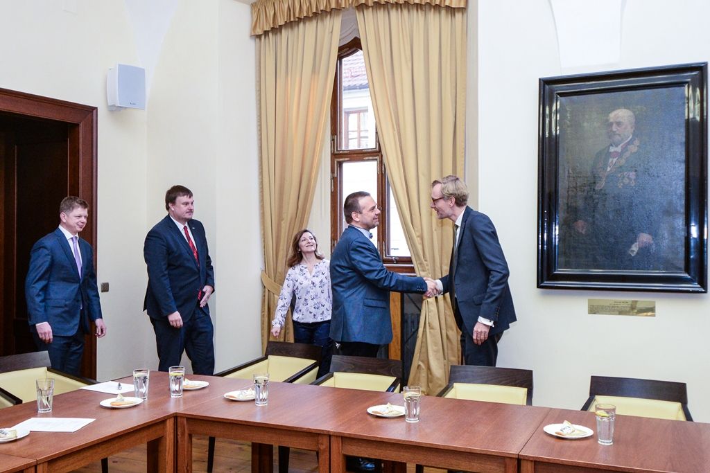 Setkání s účastníky dánsko-české konference k hospodaření s vodou