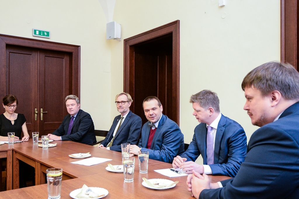 Setkání s účastníky dánsko-české konference k hospodaření s vodou (foto: M. Pecuch, 20.3.2019)