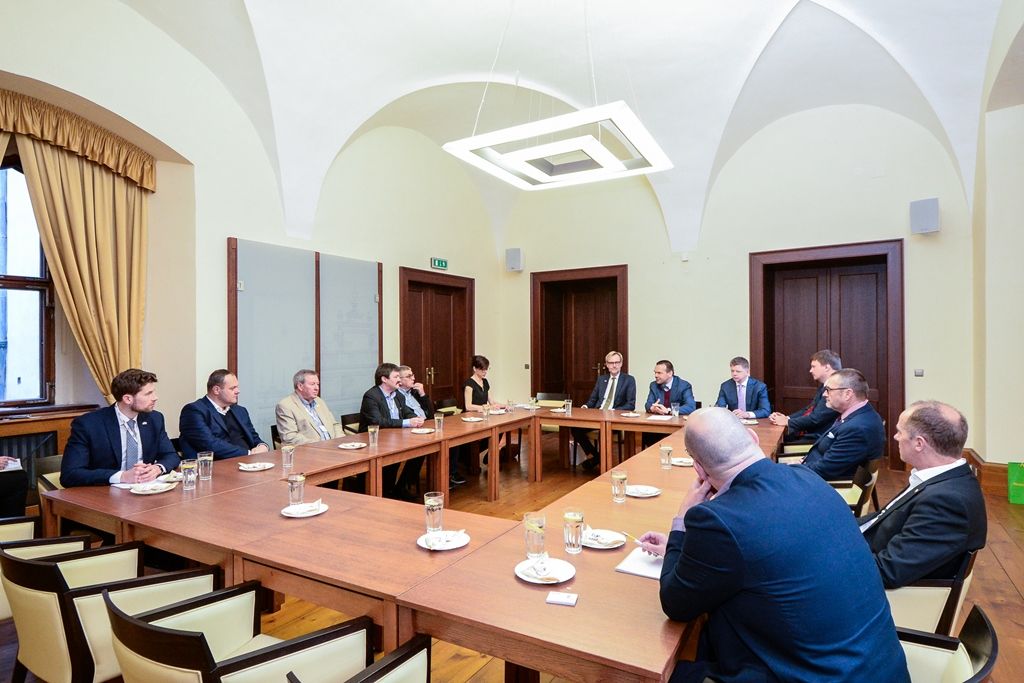Setkání s účastníky dánsko-české konference k hospodaření s vodou (foto: M. Pecuch, 20.3.2019)