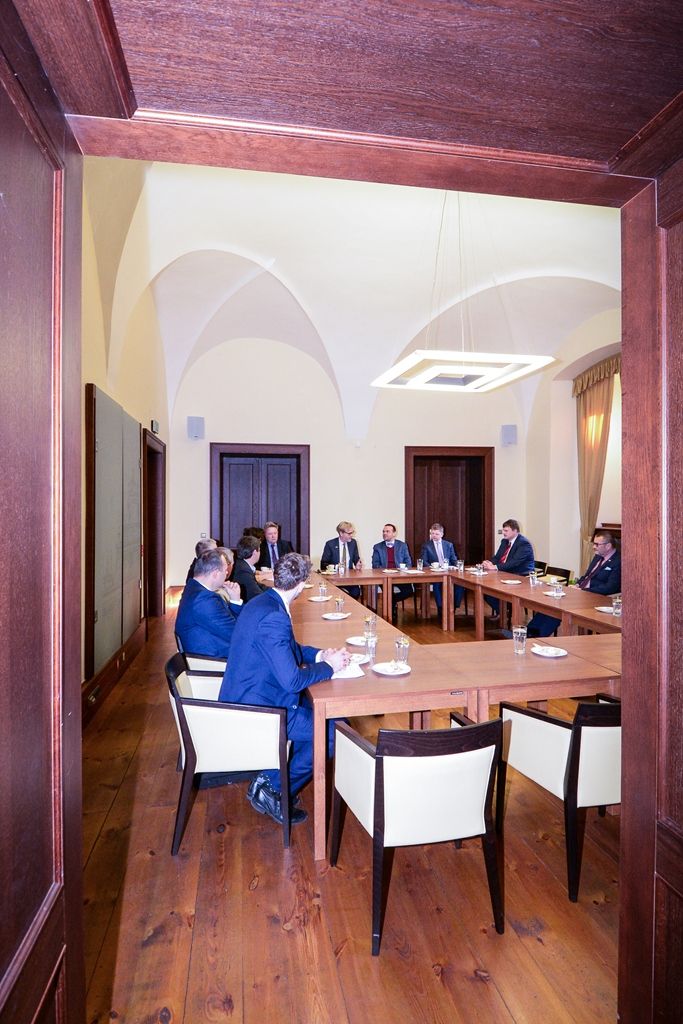 Setkání s účastníky dánsko-české konference k hospodaření s vodou (foto: M. Pecuch, 20.3.2019)