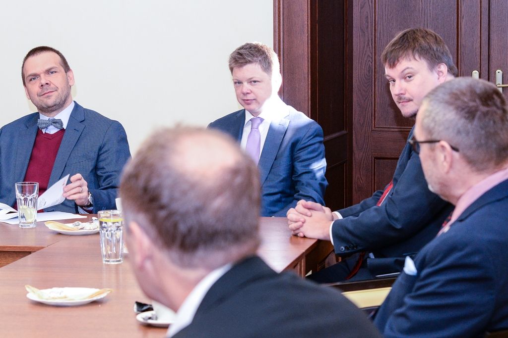 Setkání s účastníky dánsko-české konference k hospodaření s vodou (foto: M. Pecuch, 20.3.2019)