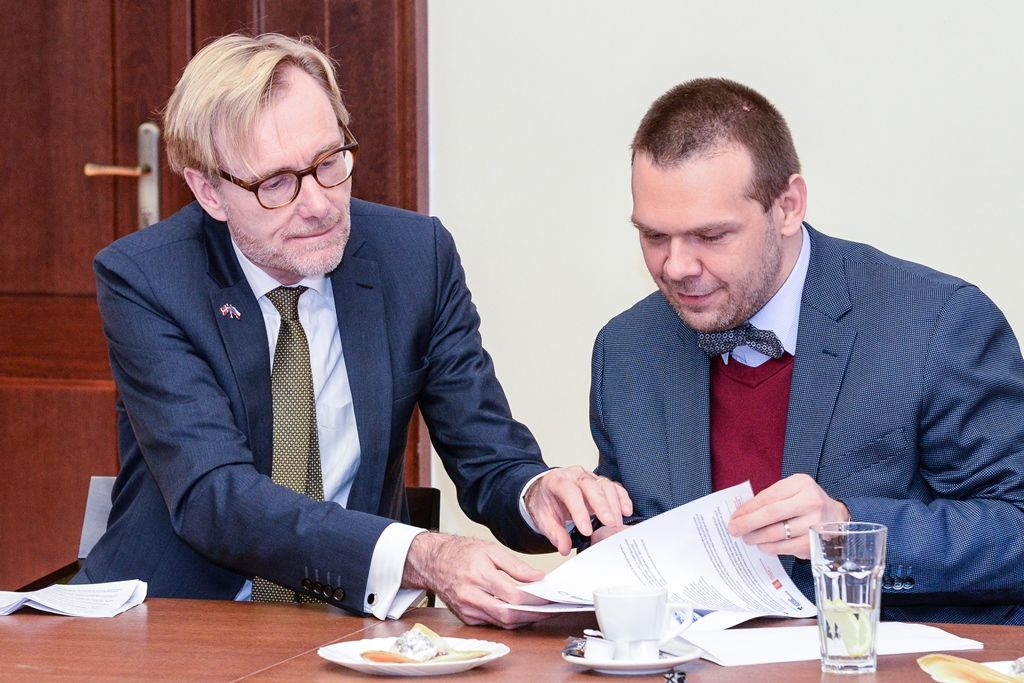 Setkání s účastníky dánsko-české konference k hospodaření s vodou (foto: M. Pecuch, 20.3.2019)