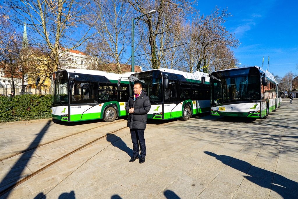 Plzeň nasadí trolejbusy nové generace (foto: M. Pecuch, 21.3.2019)