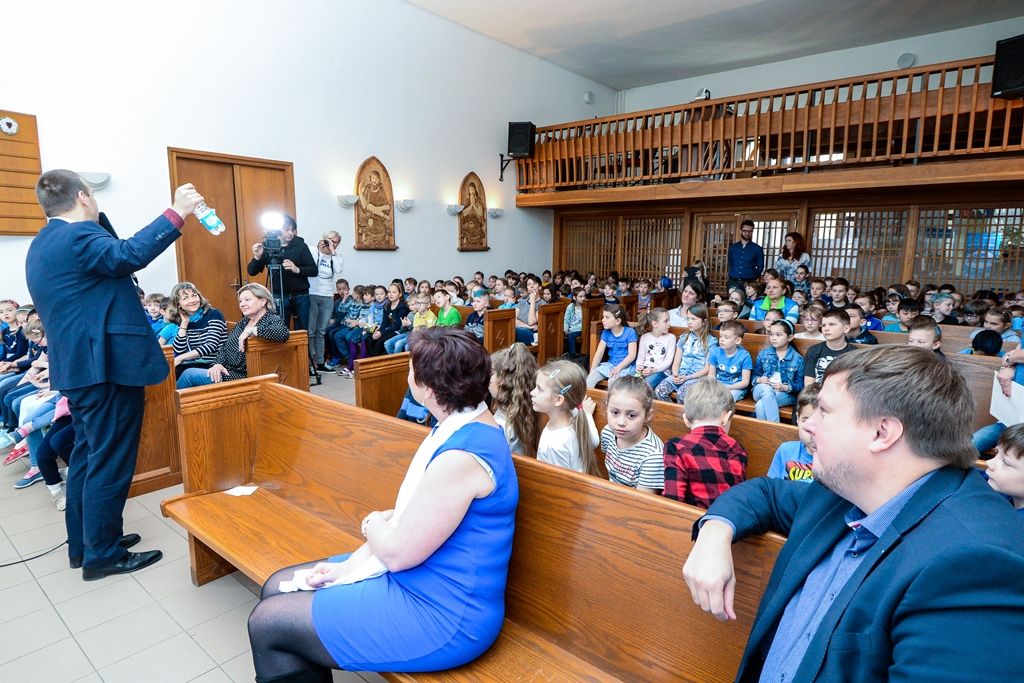 Charitativní kampaň Voda pomáhá odstartovala na Světový den vody (foto: M. Pecuch, 22.3.2019)