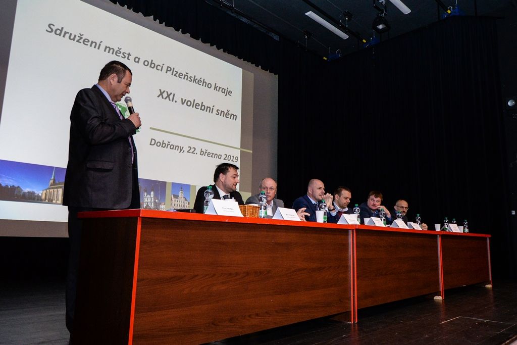 Sdružení měst a obcí Plzeňského kraje se sešlo na volebním sněmu (foto: M. Pecuch, 22.3.2019)
