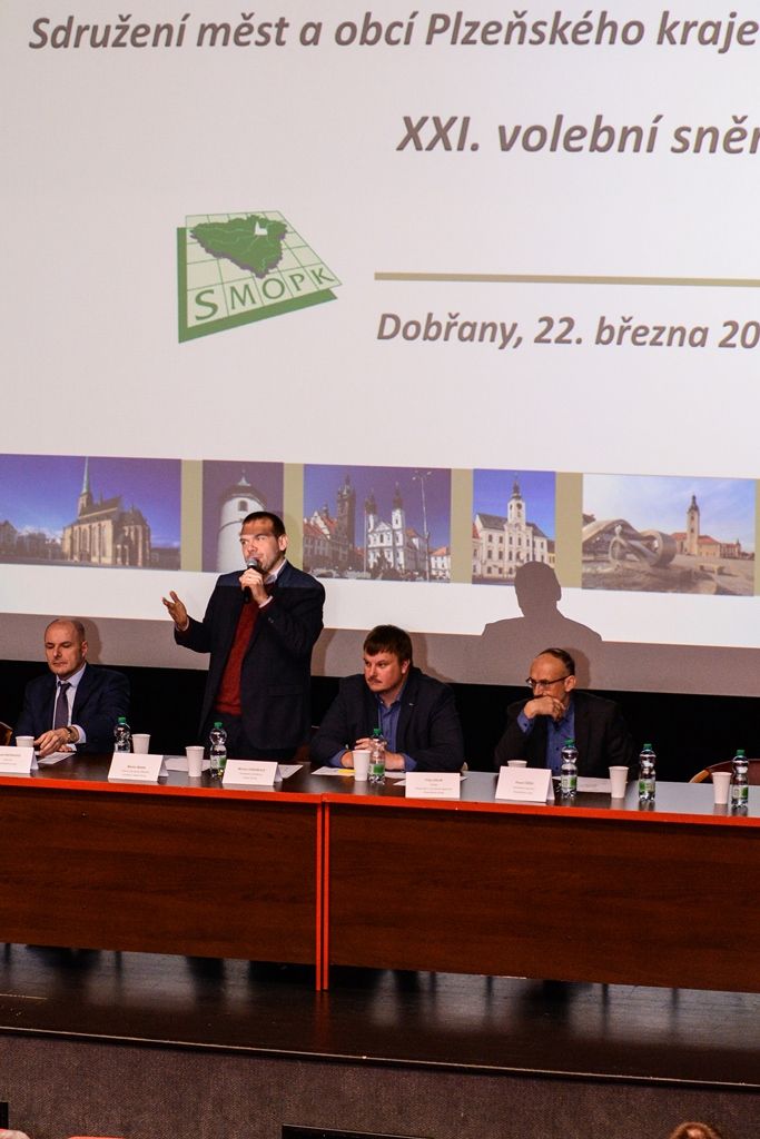 Sdružení měst a obcí Plzeňského kraje se sešlo na volebním sněmu (foto: M. Pecuch, 22.3.2019)