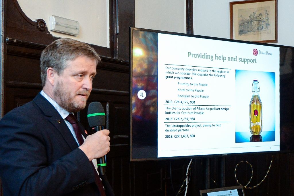 Plzeň a Plzeňský Prazdroj pokračují ve spolupráci (foto: M. Pecuch, 25.3.2019)