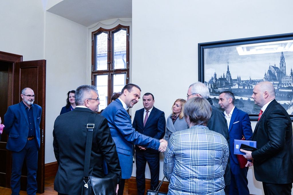 Rumunská delegace zavítala do Plzně (foto: M. Pecuch, 28.3.2019)