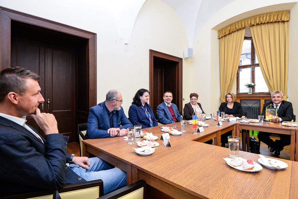 Rumunská delegace zavítala do Plzně (foto: M. Pecuch, 28.3.2019)