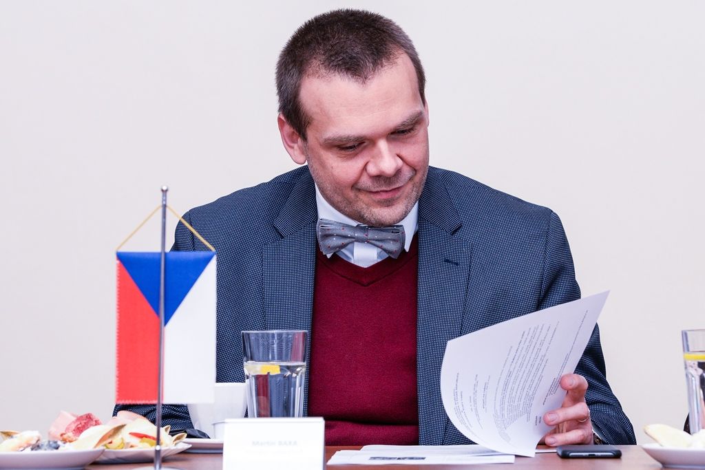 Rumunská delegace zavítala do Plzně (foto: M. Pecuch, 28.3.2019)