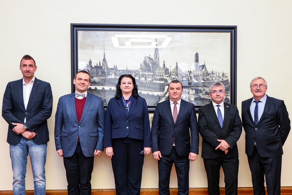 Rumunská delegace zavítala do Plzně (foto: M. Pecuch, 28.3.2019)