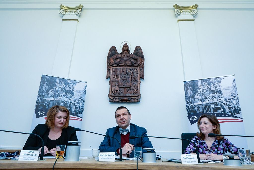 Slavnosti svobody 2019 - Tisková konference 28. března (foto: M. Pecuch, 28.3.2019)