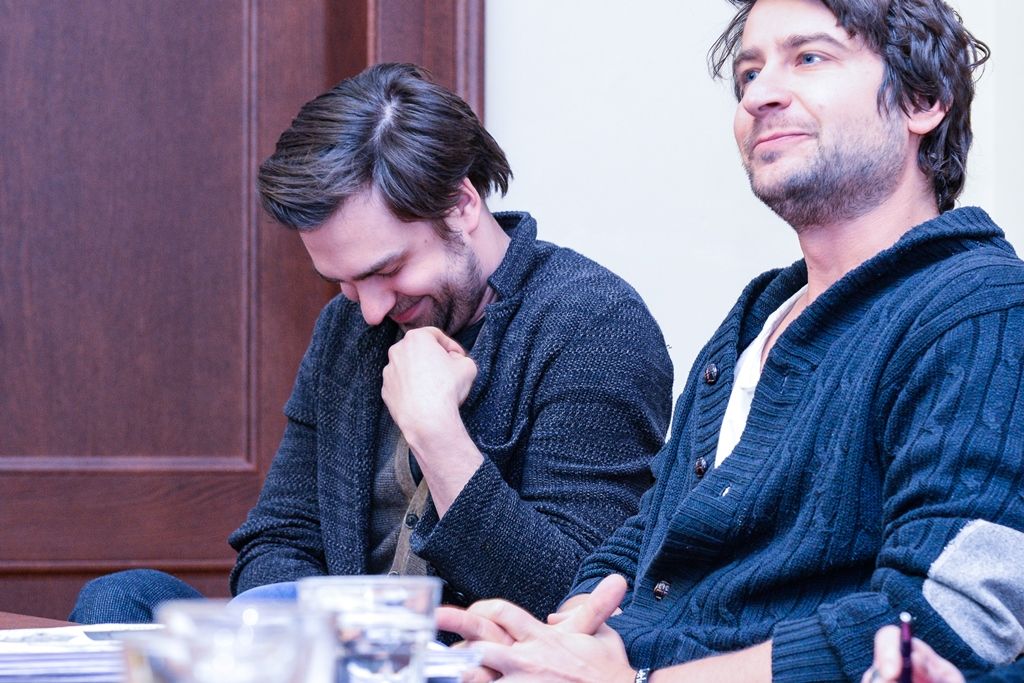 Tisková konference: Divadelní léto pod plzeňským nebem letos nabídne Švandu dudáka U Ježíška (foto: M. Pecuch, 1.4.2019)