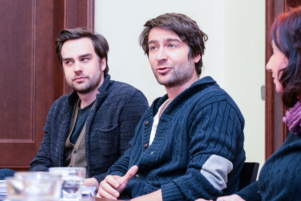 Tisková konference: Divadelní léto pod plzeňským nebem letos nabídne Švandu dudáka U Ježíška (foto: M. Pecuch, 1.4.2019)