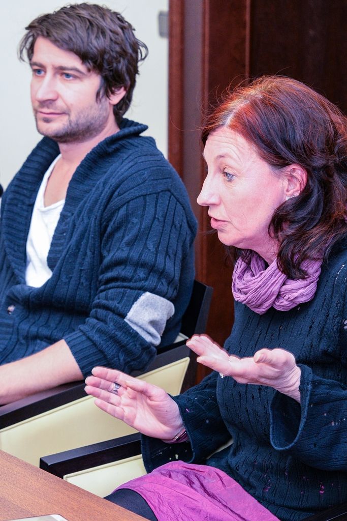 Tisková konference: Divadelní léto pod plzeňským nebem letos nabídne Švandu dudáka U Ježíška (foto: M. Pecuch, 1.4.2019)