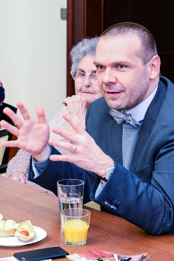 Primátor se setkal na radnici se zástupci seniorů (foto: M. Pecuch, 2.4.2019)