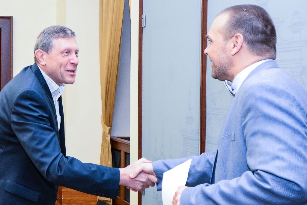 Zástupci velkých firem diskutovali s vedením Plzně o zaměstnancích i bezpečnosti (foto: M. Pecuch, 4.4.2019)