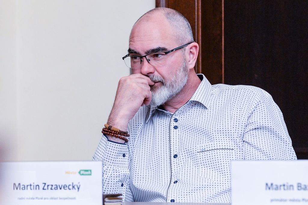 Zástupci velkých firem diskutovali s vedením Plzně o zaměstnancích i bezpečnosti (foto: M. Pecuch, 4.4.2019)