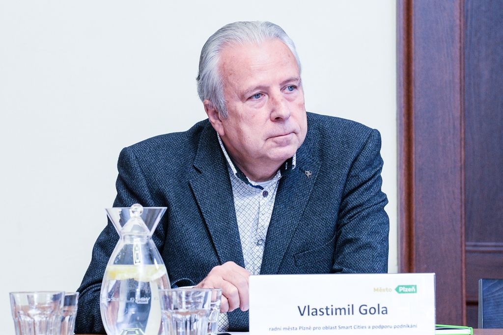 Zástupci velkých firem diskutovali s vedením Plzně o zaměstnancích i bezpečnosti (foto: M. Pecuch, 4.4.2019)