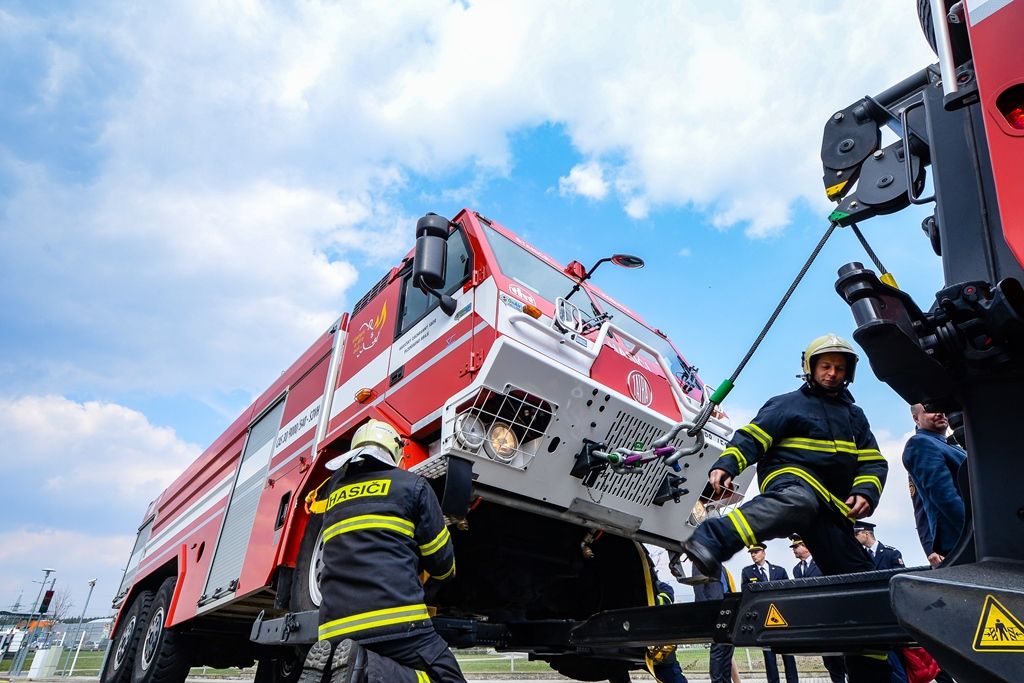 Nový vůz HZS Plzeňského kraje (zdroj: M. Pecuch, 9.4.2019)