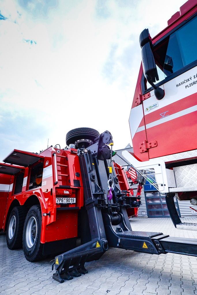 Nový vůz HZS Plzeňského kraje (zdroj: M. Pecuch, 9.4.2019)
