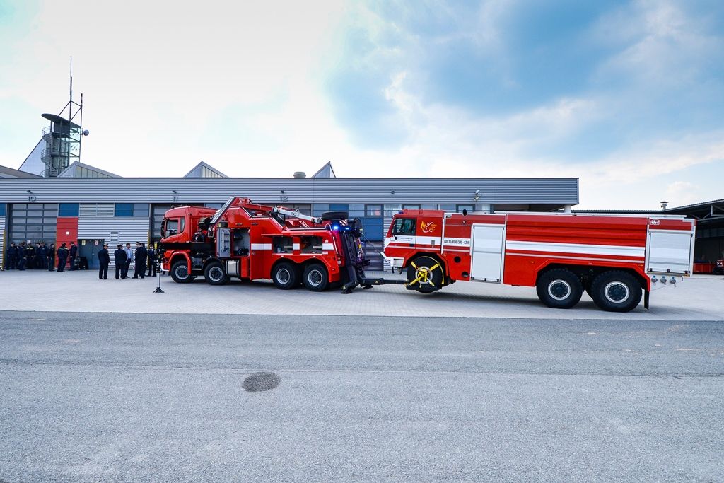 Nový vůz HZS Plzeňského kraje (zdroj: M. Pecuch, 9.4.2019)