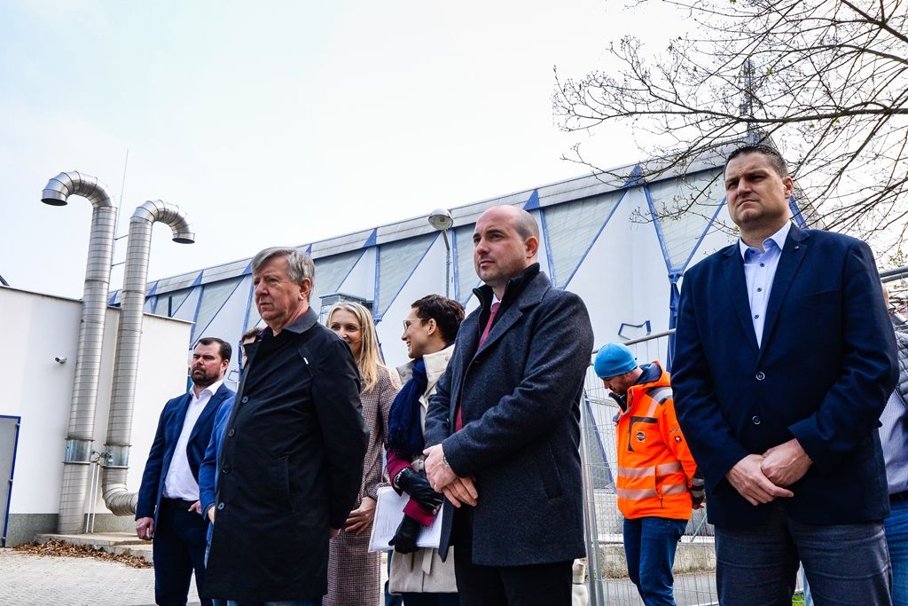 Plzeň vybuduje ubytovnu pro hokejovou akademii (foto: M. Pecuch, 10.4.2019)